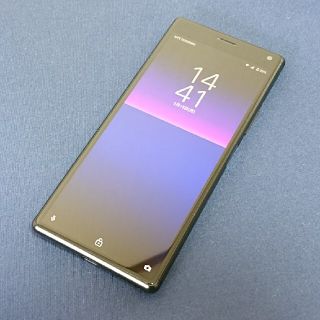 エクスペリア(Xperia)の美品！ Xperia8  Black Y!mobile SIMロック解除済み(スマートフォン本体)