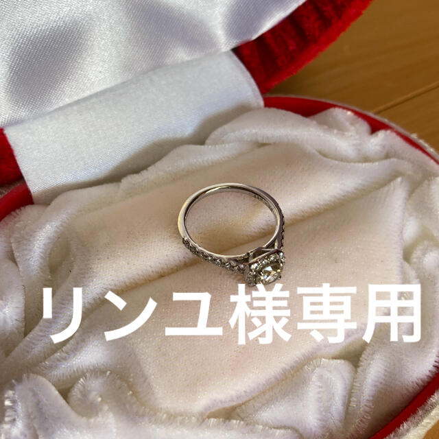 婚約指輪　0.4カラット レディースのアクセサリー(リング(指輪))の商品写真