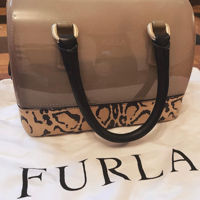 FURLA【フルラ】キャンディバッグレオパード