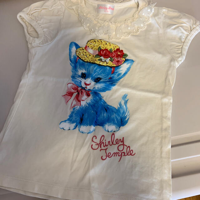 Shirley Temple(シャーリーテンプル)のシャーリーテンプル  ねこちゃん　Tシャツ キッズ/ベビー/マタニティのキッズ服女の子用(90cm~)(Tシャツ/カットソー)の商品写真