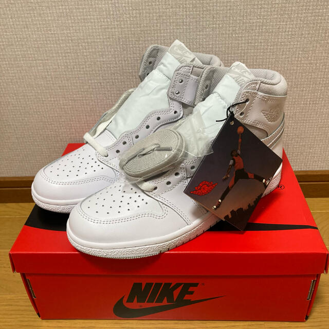 NIKE(ナイキ)のナイキ エアジョーダン1 ハイ 85 ニュートラルグレー 25 NIKE  メンズの靴/シューズ(スニーカー)の商品写真