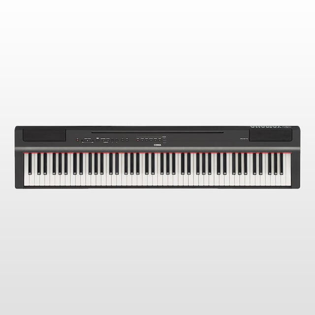 ヤマハ(ヤマハ)のYAMAHA P-125B 楽器の鍵盤楽器(電子ピアノ)の商品写真