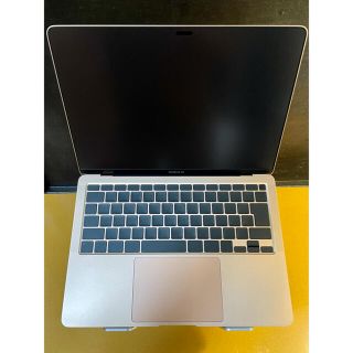 マック(Mac (Apple))の新品同様 MacBook Air M1 256GB ゴールド おまけ付き(ノートPC)