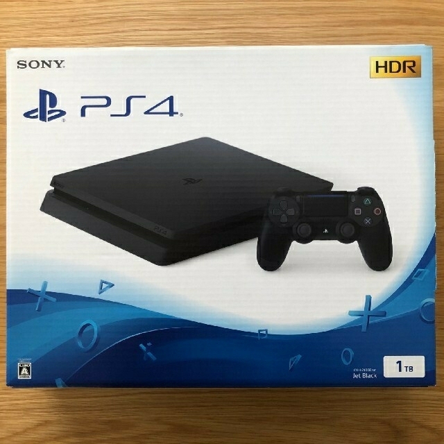 【新品未開封】PlayStation®4 ジェット・ブラック 1TB