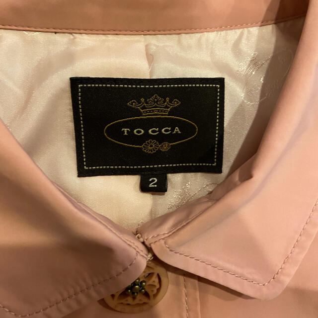 TOCCA(トッカ)のTOCCA トレンチコート　ピンク レディースのジャケット/アウター(トレンチコート)の商品写真