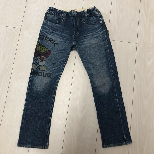 HYSTERIC MINI(ヒステリックミニ)のデニム👖パンツ🧸🤍🤎 キッズ/ベビー/マタニティのキッズ服男の子用(90cm~)(パンツ/スパッツ)の商品写真