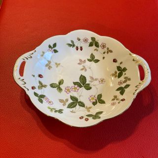 ウェッジウッド(WEDGWOOD)のワイルドストロベリー  ウインザートレイ S 皿(食器)