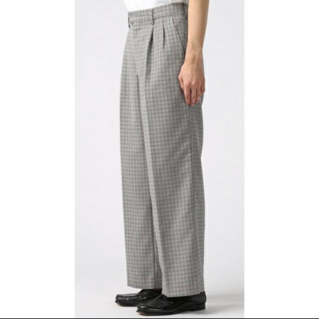 Clane Homme tuck wide slacks