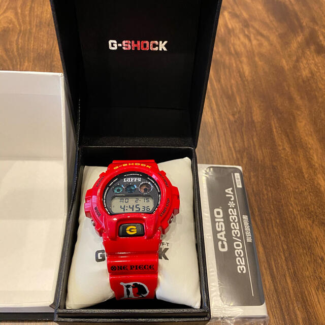 CASIO カシオ G-SHOCK ONE PIECE ワンピース ルフィ