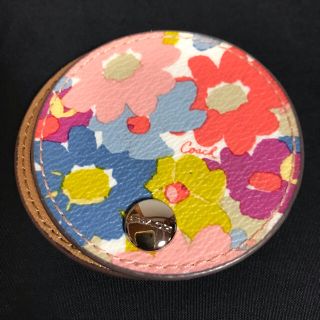 コーチ(COACH)の【COACH コーチ】中古　ミラー（手鏡）花柄(ミラー)