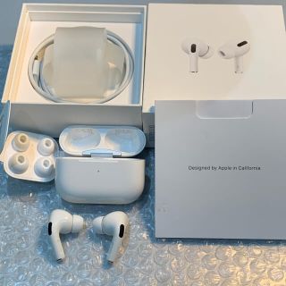 アップル(Apple)のAirPods PRO 完品 MWP22J/A 中古(ヘッドフォン/イヤフォン)