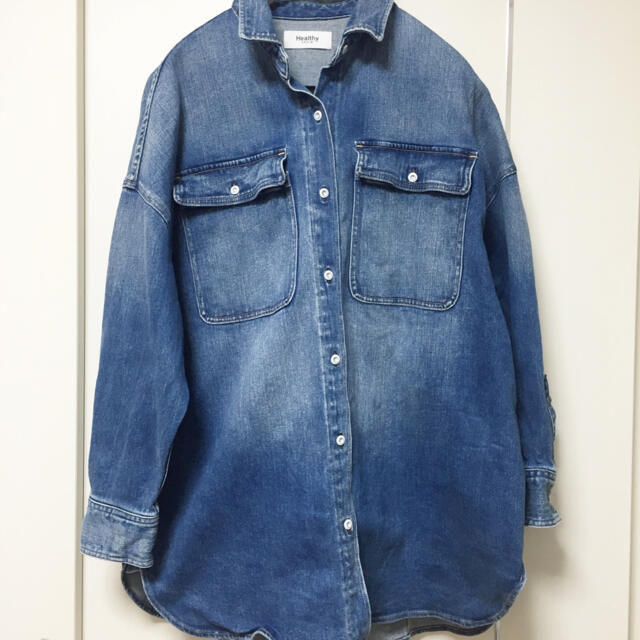 Healthy denim ヘルシーデニム BLUE BIG シャツ