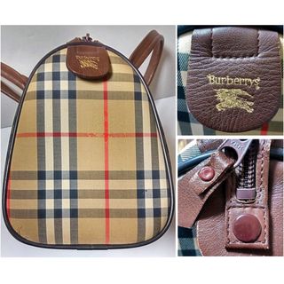 BURBERRY - バーバリー ミニボストンバッグ ノバチェック 中古品の通販