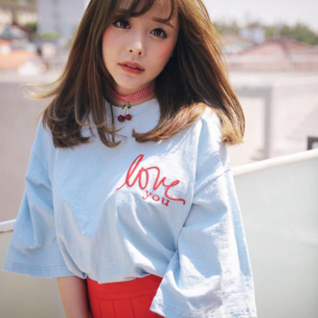 mixxmix(ミックスエックスミックス)の韓国 新品 Tシャツ レディースのトップス(Tシャツ(半袖/袖なし))の商品写真