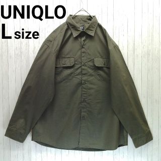 ユニクロ(UNIQLO)の【断捨離】ユニクロ　シャツ　Lサイズ(シャツ)