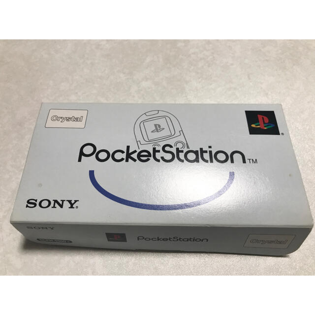 SONY(ソニー)の【ぽみ様専用】SONY  プレステ用ポケットステーション　クリスタル エンタメ/ホビーのゲームソフト/ゲーム機本体(その他)の商品写真