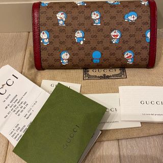 Gucci - 限定特別価格!GUCCI×ドラえもん 長財布 日本未発売 フラップ