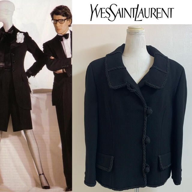 Saint Laurent(サンローラン)のYVES SAINT LAURENT 70〜80s UNION MADE JKT レディースのジャケット/アウター(テーラードジャケット)の商品写真