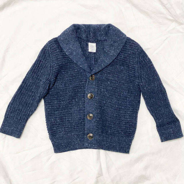 BabyGap ニットカーディガン キッズ/ベビー/マタニティのベビー服(~85cm)(カーディガン/ボレロ)の商品写真