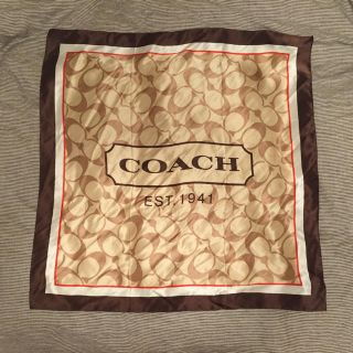 コーチ(COACH)のコーチ♡シルクスカーフ(バンダナ/スカーフ)