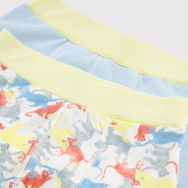 PETIT BATEAU(プチバトー)の新品未使用  プチバトー  トランクス  2枚組  8ans キッズ/ベビー/マタニティのキッズ服男の子用(90cm~)(下着)の商品写真