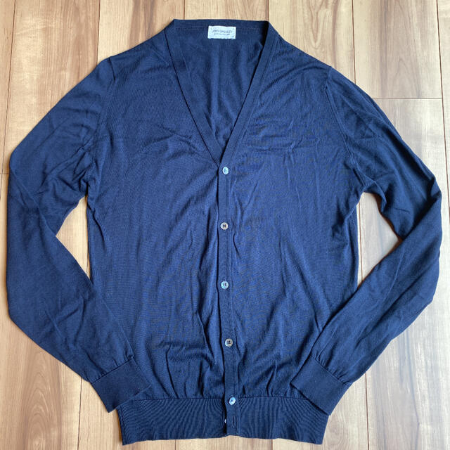 JOHN SMEDLEY(ジョンスメドレー)のJOHNSMEDLEY cardigan ジョンスメドレー　カーディガン メンズのトップス(カーディガン)の商品写真