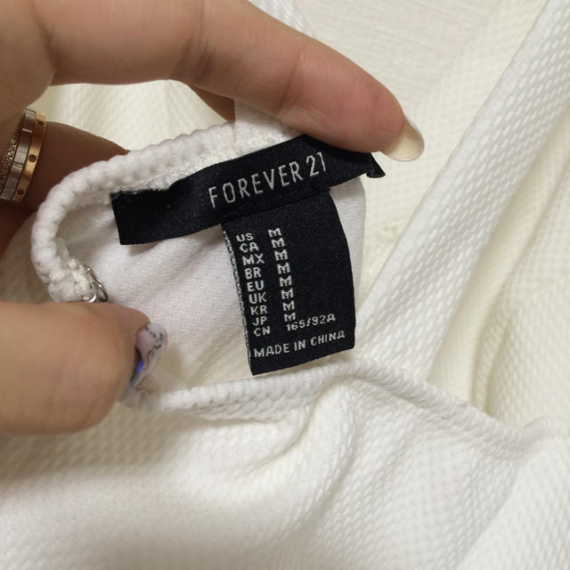 FOREVER 21(フォーエバートゥエンティーワン)のフォーエバー21★新品ワンピースM レディースのワンピース(ミニワンピース)の商品写真