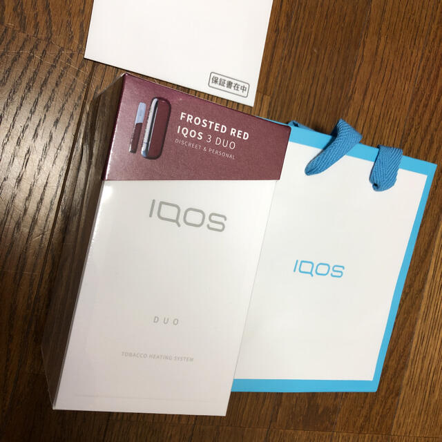 未開封 IQOS 3 DUO フロステッドレッド 本体キット 限定カラー