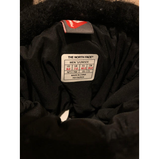 THE NORTH FACE(ザノースフェイス)のノースフェイス　ヌプシ　ブーティー　Nuptse Bootie メンズの靴/シューズ(長靴/レインシューズ)の商品写真