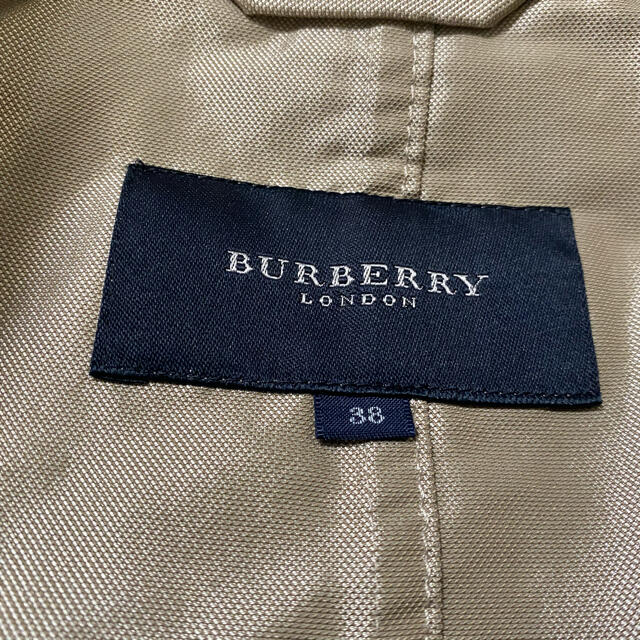 BURBERRY(バーバリー)のバーバリー春秋用ジャケットサイズ38 レディースのジャケット/アウター(ブルゾン)の商品写真