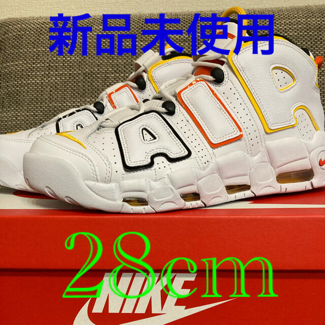 靴/シューズNIKE AIR MORE UPTEMPO 28cm