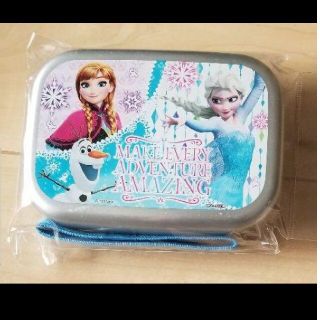 アナトユキノジョオウ(アナと雪の女王)のアルミお弁当箱 アナと雪の女王(弁当用品)