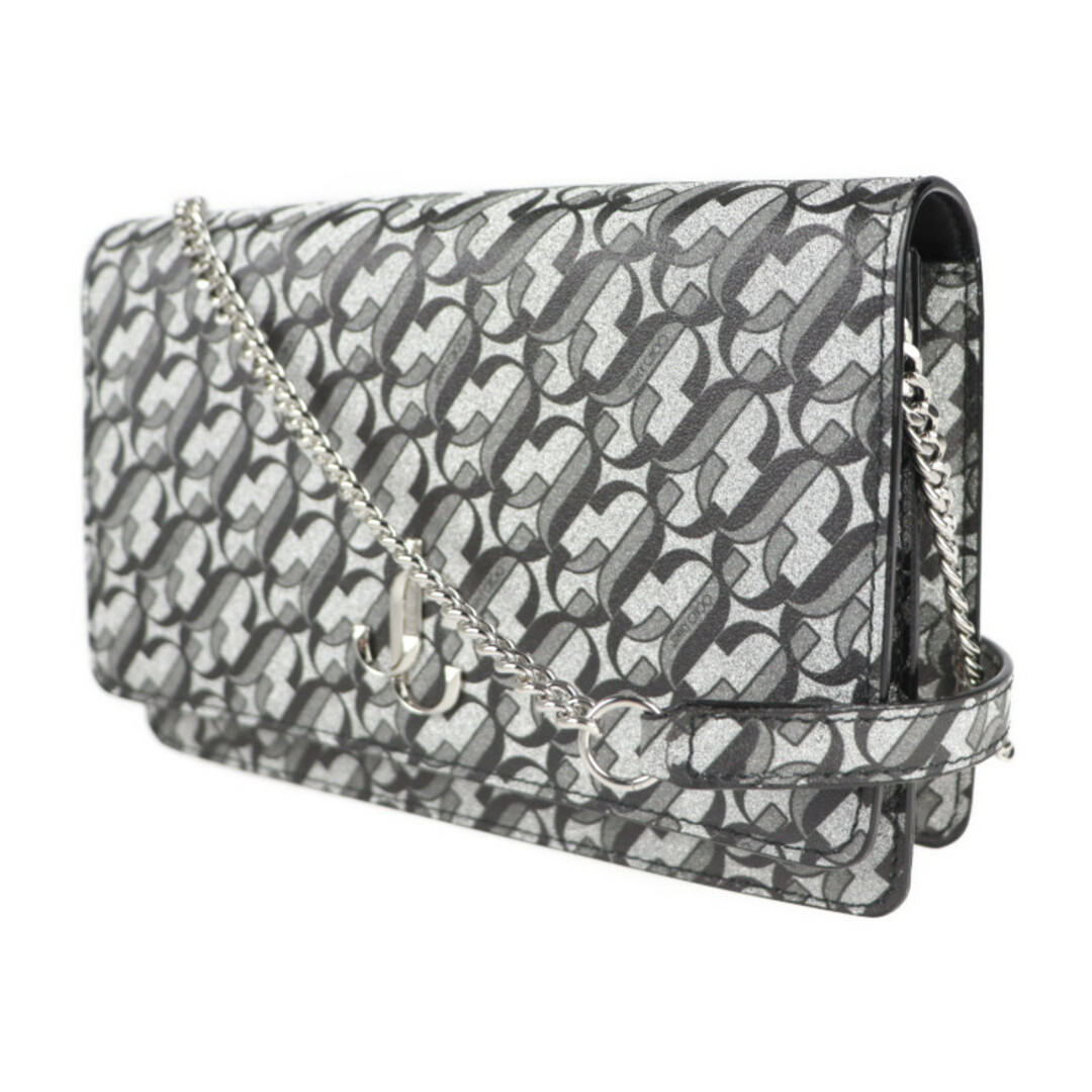 JIMMY CHOO ジミーチュウ PALASE ショルダーバッグ レザー グリッター