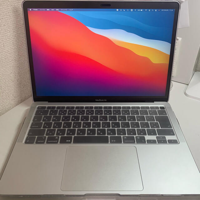 【美品】MacBook Air m1 256GB メモリ8GB シルバー