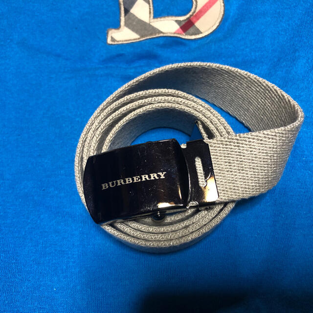 BURBERRY(バーバリー)の【BURBERRY】♡ ブルーTシャツ男の子130㎝ ♡ キッズ/ベビー/マタニティのキッズ服男の子用(90cm~)(Tシャツ/カットソー)の商品写真