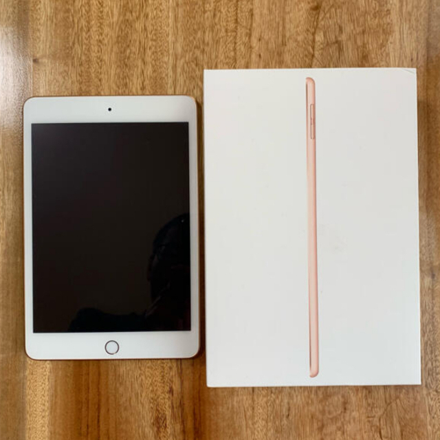 iPad mini 5世代 2019 gold 64GB wifi 限定保証ありPC/タブレット