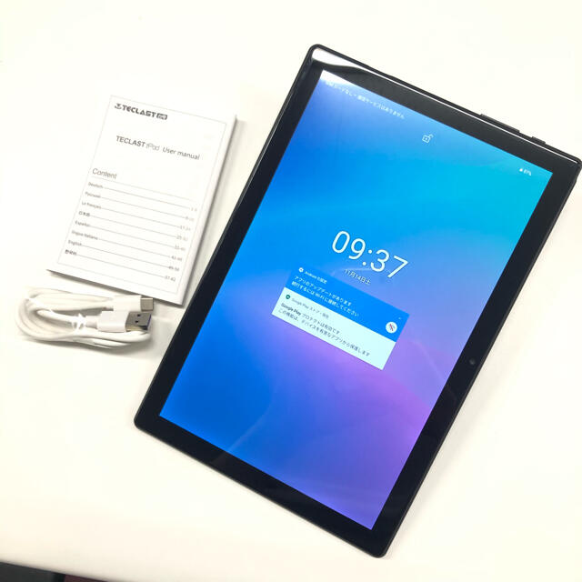 ANDROID(アンドロイド)のSIMフリー Teclast M40 4G タブレット スマホ/家電/カメラのPC/タブレット(タブレット)の商品写真