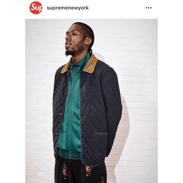 Supreme(シュプリーム)のsupreme quilted paisley jacket black M メンズのジャケット/アウター(ナイロンジャケット)の商品写真