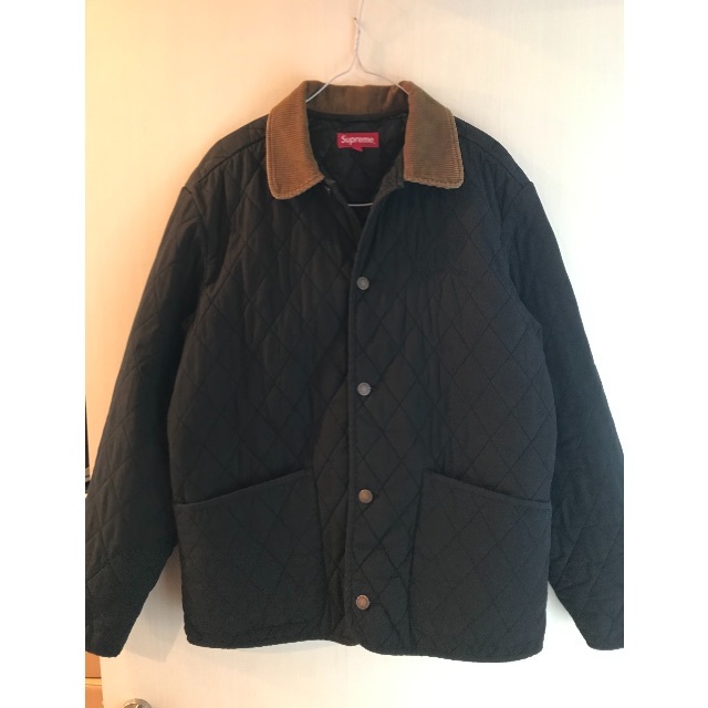 Supreme(シュプリーム)のsupreme quilted paisley jacket black M メンズのジャケット/アウター(ナイロンジャケット)の商品写真