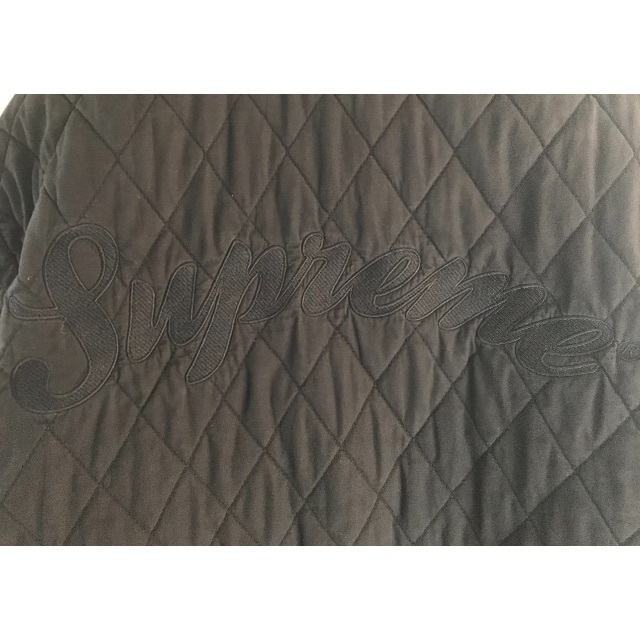 Supreme(シュプリーム)のsupreme quilted paisley jacket black M メンズのジャケット/アウター(ナイロンジャケット)の商品写真