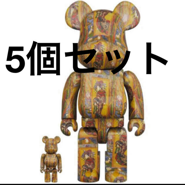 MEDICOM TOY(メディコムトイ)の BE@RBRICK Van Gogh Museum 400％ 100% エンタメ/ホビーのフィギュア(その他)の商品写真