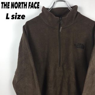 ザノースフェイス(THE NORTH FACE)の古着 ノースフェイス フリース スウェット オーバーサイズ L アースカラー(スウェット)