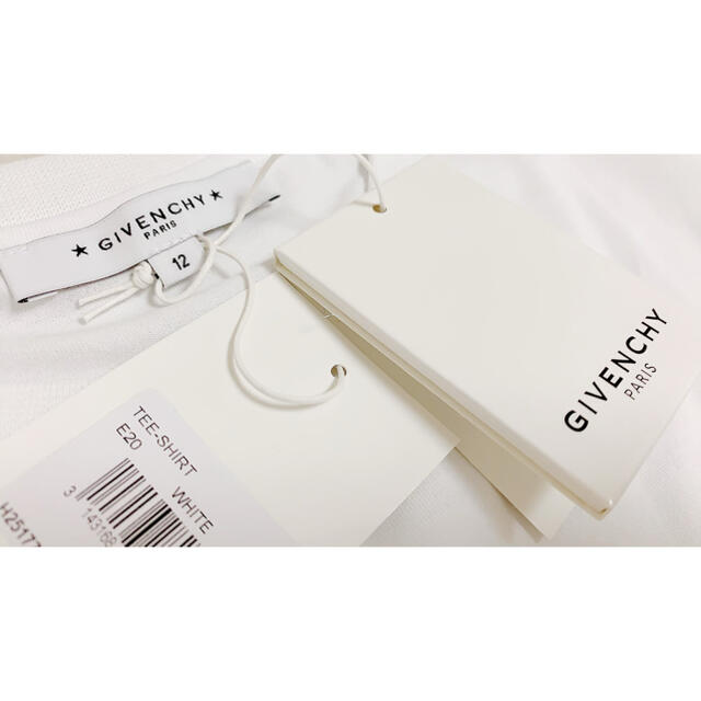 GIVENCHY(ジバンシィ)のジバンシィ　カラーロゴTシャツ　ホワイト レディースのトップス(Tシャツ(半袖/袖なし))の商品写真