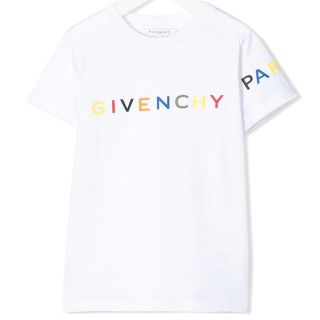 ジバンシィ(GIVENCHY)のジバンシィ　カラーロゴTシャツ　ホワイト(Tシャツ(半袖/袖なし))