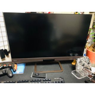 エルジーエレクトロニクス(LG Electronics)のBenQ ゲーミングモニター EX2780Q 27インチ WQHD 144Hz(ディスプレイ)