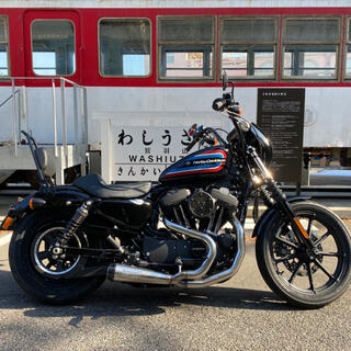 ハーレーダビッドソン(Harley Davidson)のつんつるてん様専用 2014〜2021スポーツスター マフラーTBR製 2in1(パーツ)