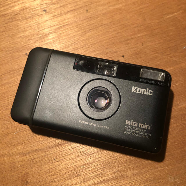 KONICA MINOLTA(コニカミノルタ)のkonica big mini black スマホ/家電/カメラのカメラ(フィルムカメラ)の商品写真