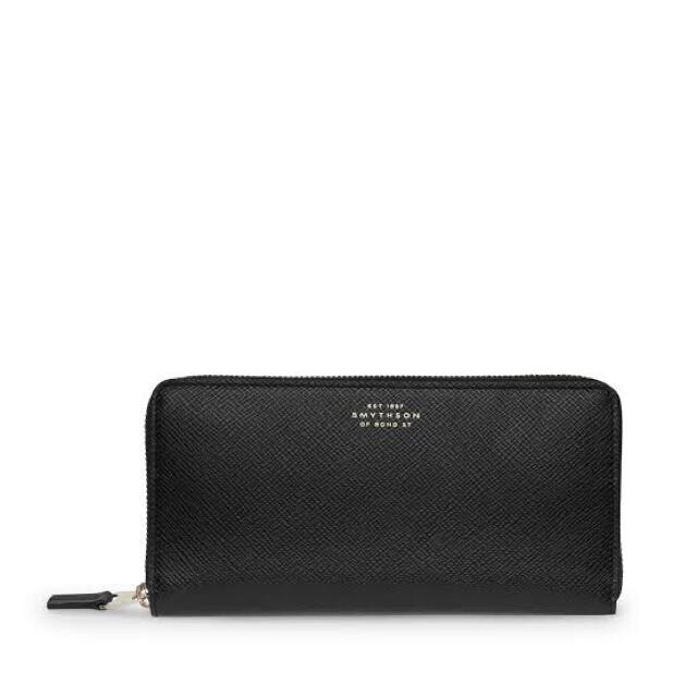 Smythson(スマイソン)のほぼ未使用★スマイソン　SMYTHSON パナマ　財布　ジップレザーウォレット メンズのファッション小物(長財布)の商品写真