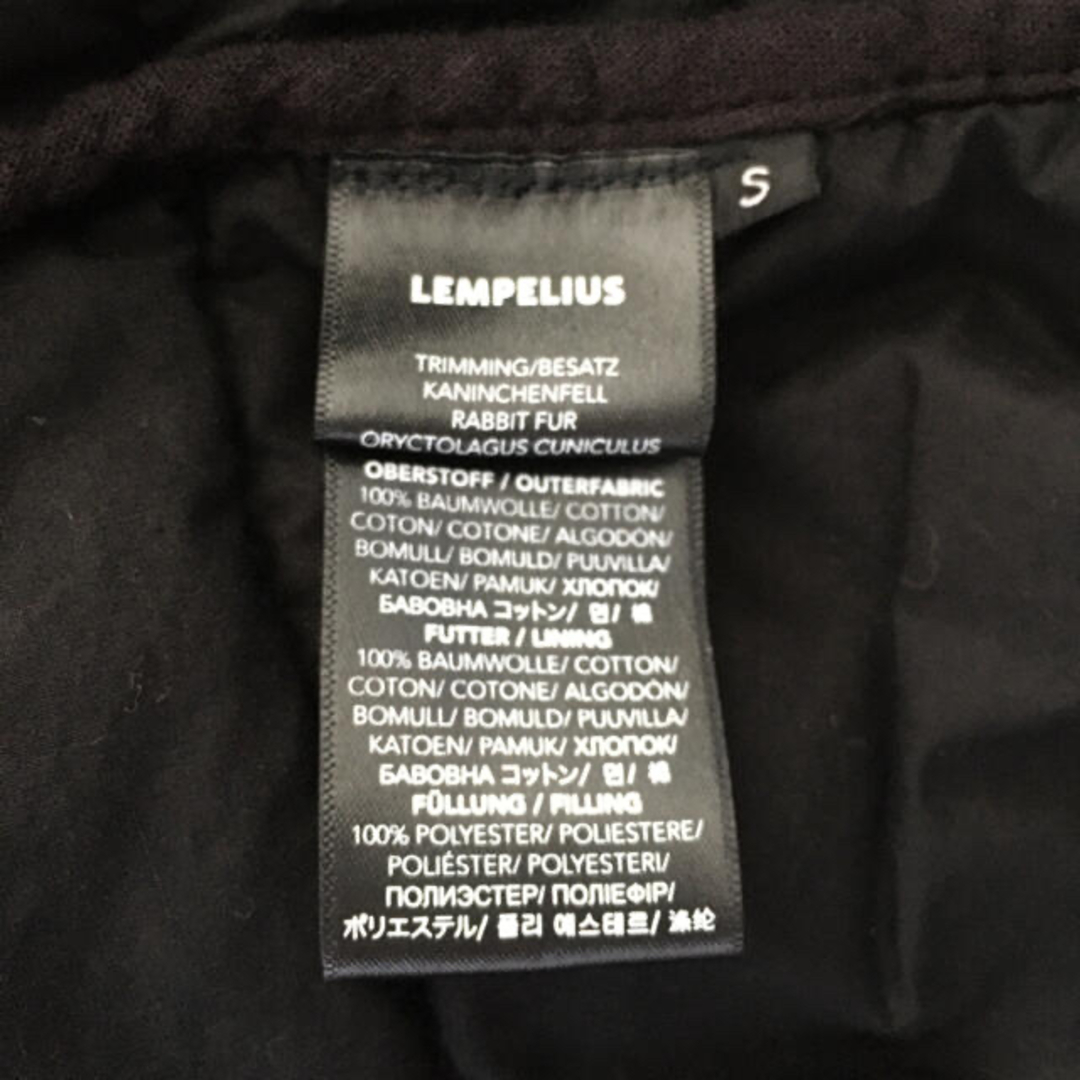 glamb(グラム)の定価15万　未使用　LEMPELIUS/レンペリウス  モッズコート  ブラック メンズのジャケット/アウター(モッズコート)の商品写真