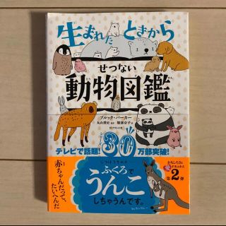 【断捨離中様専用】生まれたときからせつない動物図鑑(絵本/児童書)